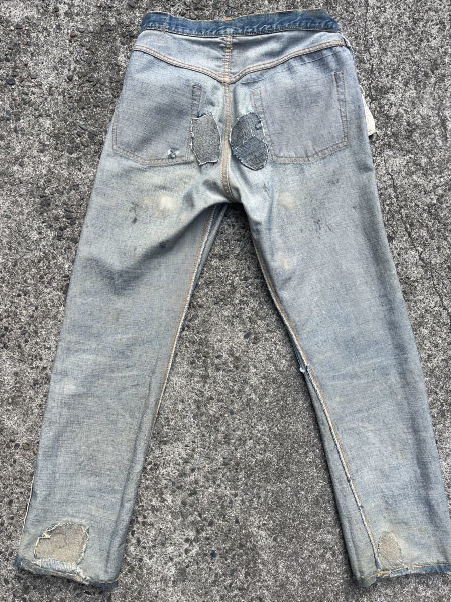 60年代 Vintage Levi's 501 ビッグE 足長R ボタン裏16 Vステッチ ビンテージリーバイス 前期ビッグE タイプ TYPE