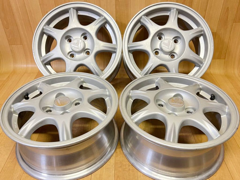 ユーノスロードスター純正ホイール 4本 当時物、希少品 タイヤジャンク 車