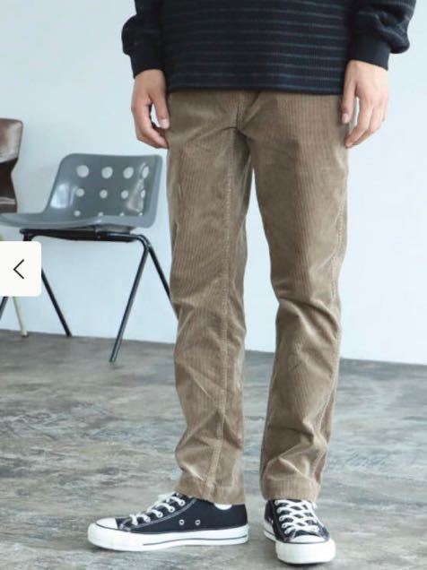 送料無料，大得価 BEAMS / ストレッチ テーパード コーデュロイ パンツ(Lサイズ)｜売買されたオークション情報、yahooの商品情報をアーカイブ公開 - オークファン Lサイズ
