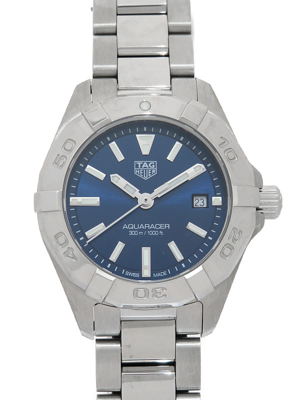 アクアレーサー 0741 タグ タグ・ホイヤー TAG ホイヤー - Heuer HEUER WBD1412 ブルー | タグホイヤー クォーツ 0 41mm