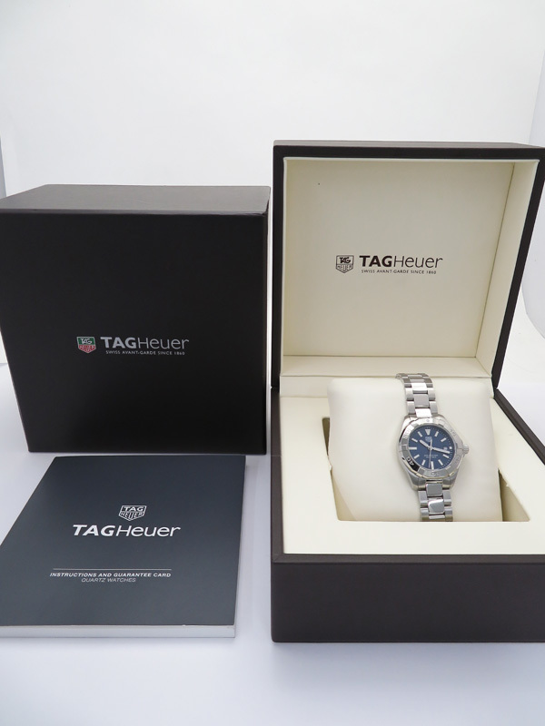 アクアレーサー 0741 タグ タグ・ホイヤー TAG ホイヤー - Heuer HEUER WBD1412 ブルー | タグホイヤー クォーツ 0 41mm