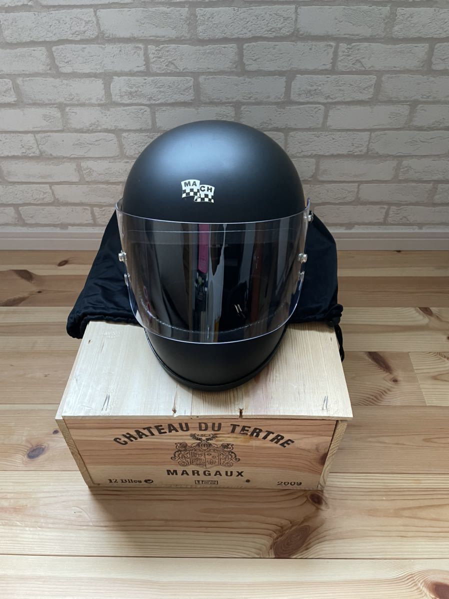 マックホールアポロ フルフェイスヘルメット ブラック Lサイズ DOT規格