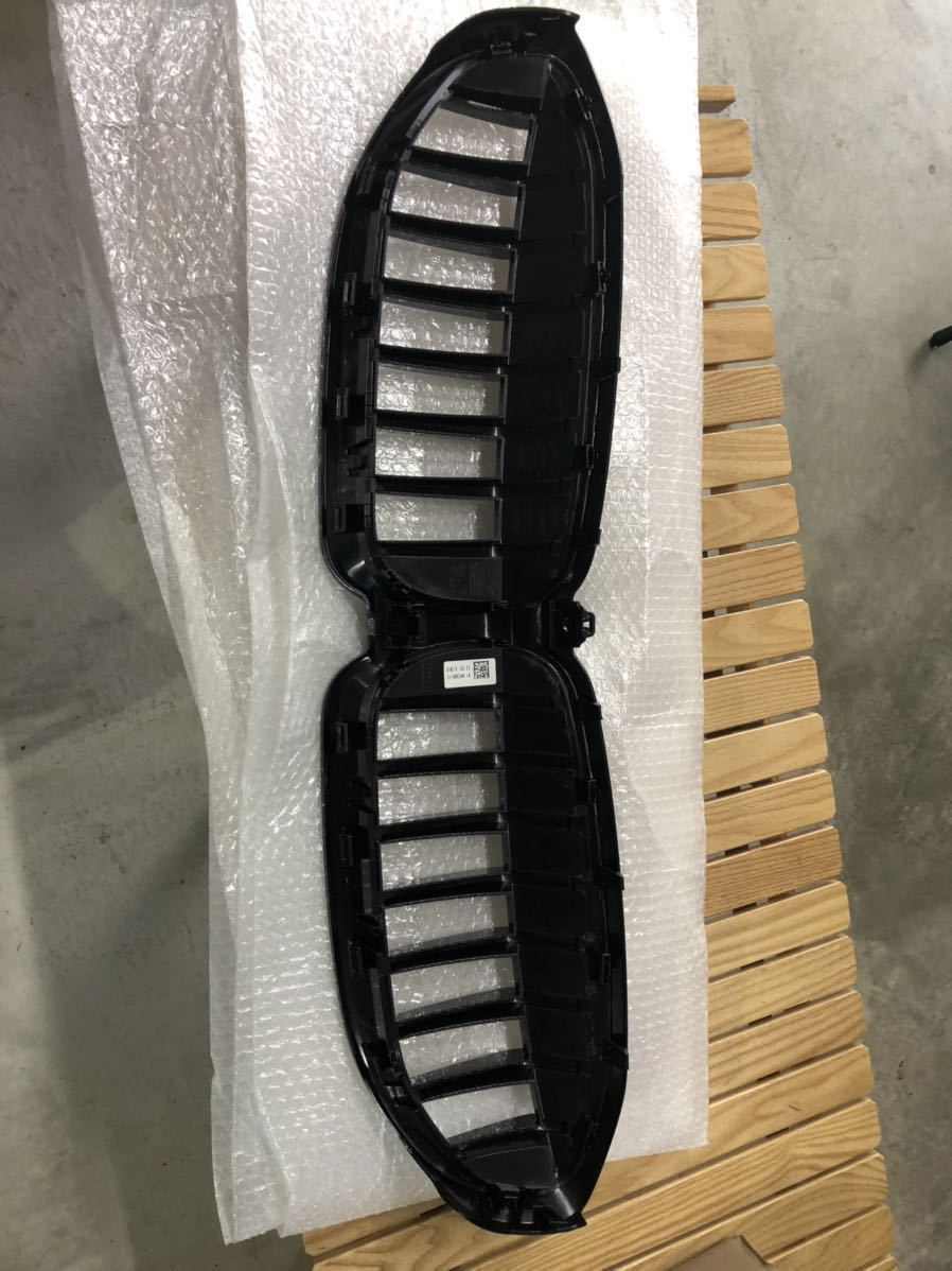 G20/G21 BMW 3シリーズ 純正 キドニーグリル ブラック 美品 フロント