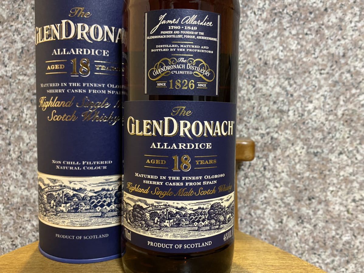 1円スタート】グレンドロナック アラダイス 18年 GLENDRONACH 1円スタート】グレンドロナック アラダイス 18年 GLENDRONACH