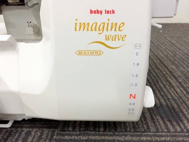baby lock imagine wave BLE3 ATWJ ロックミシン BABYLOCK糸取物語
