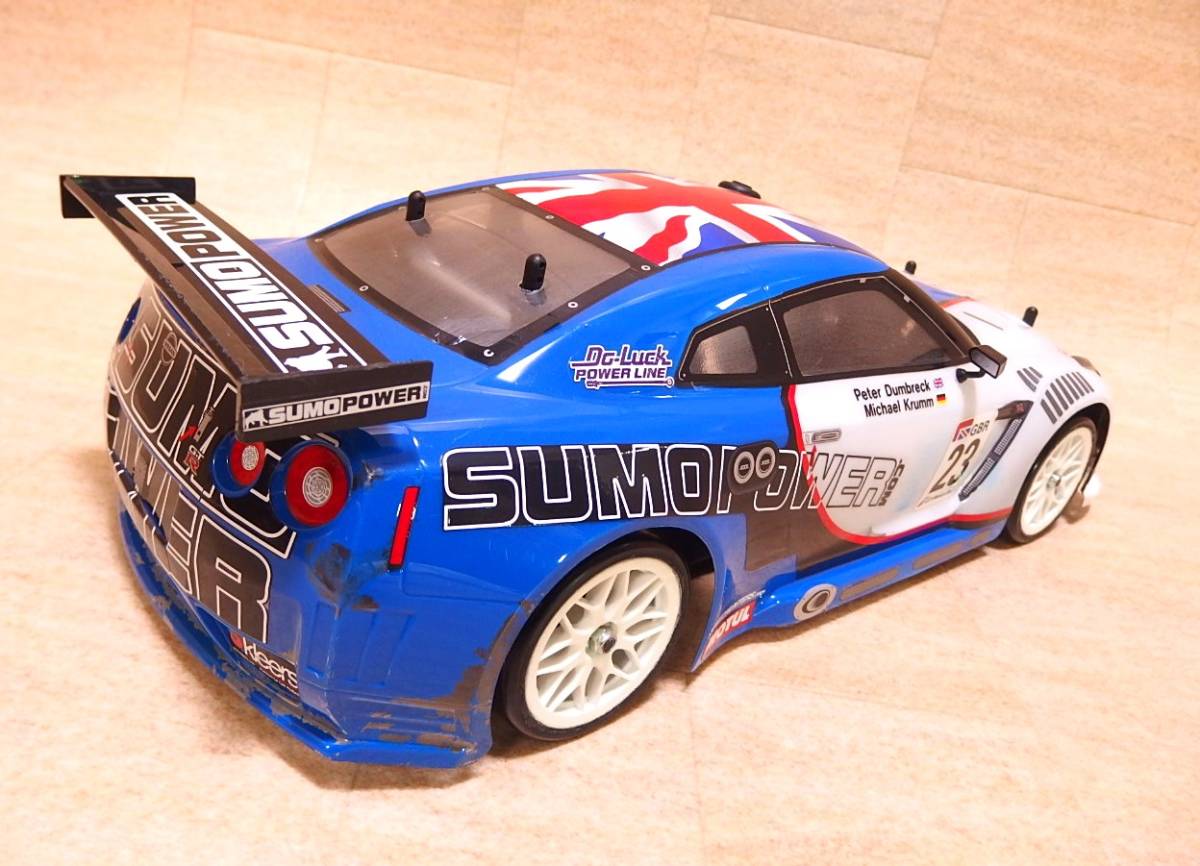 タミヤ TA06 GTRボディ付 シャーシセット オプションパーツ付