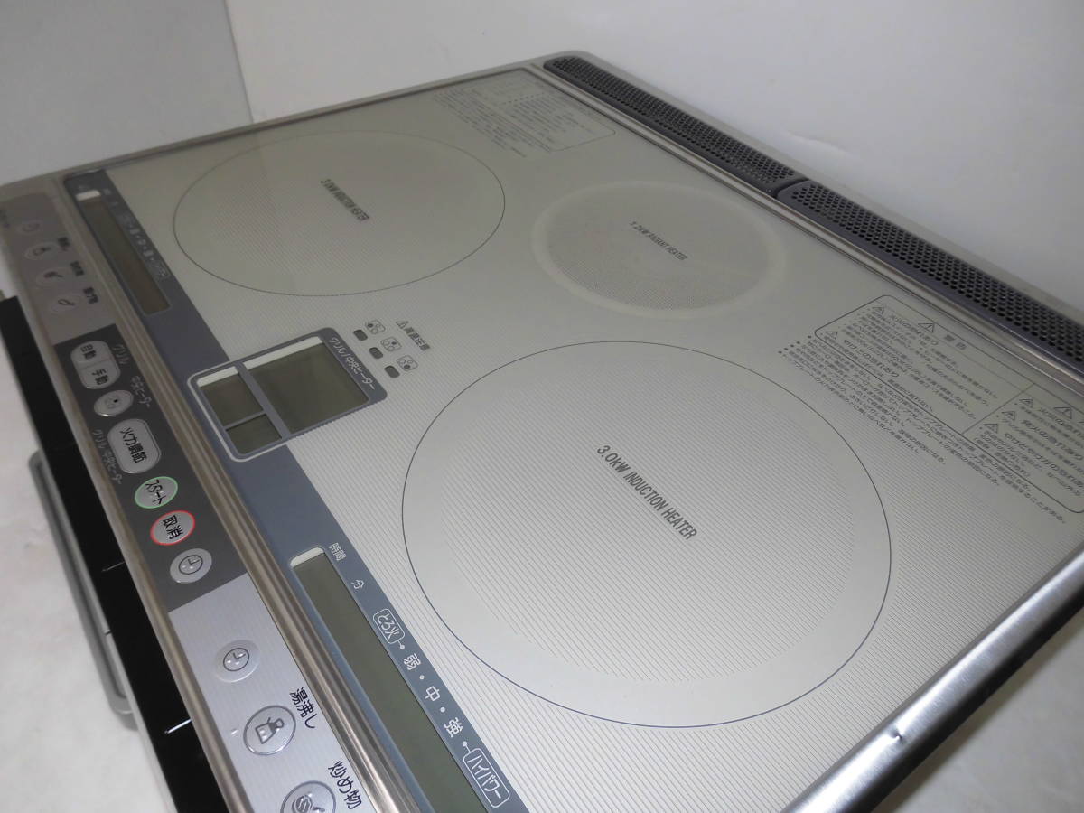 未使用品 サンヨー SANYO JIC-B533GR ビルトインIHクッキングヒーター 