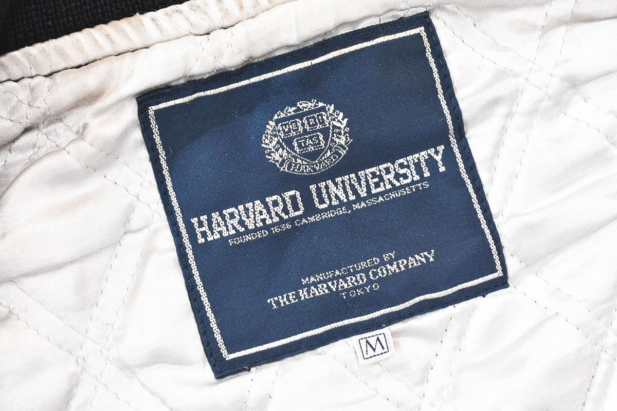☆希少 フルデコ ハーバード 大学 HARVARD UNIVERSITY 袖レザー 