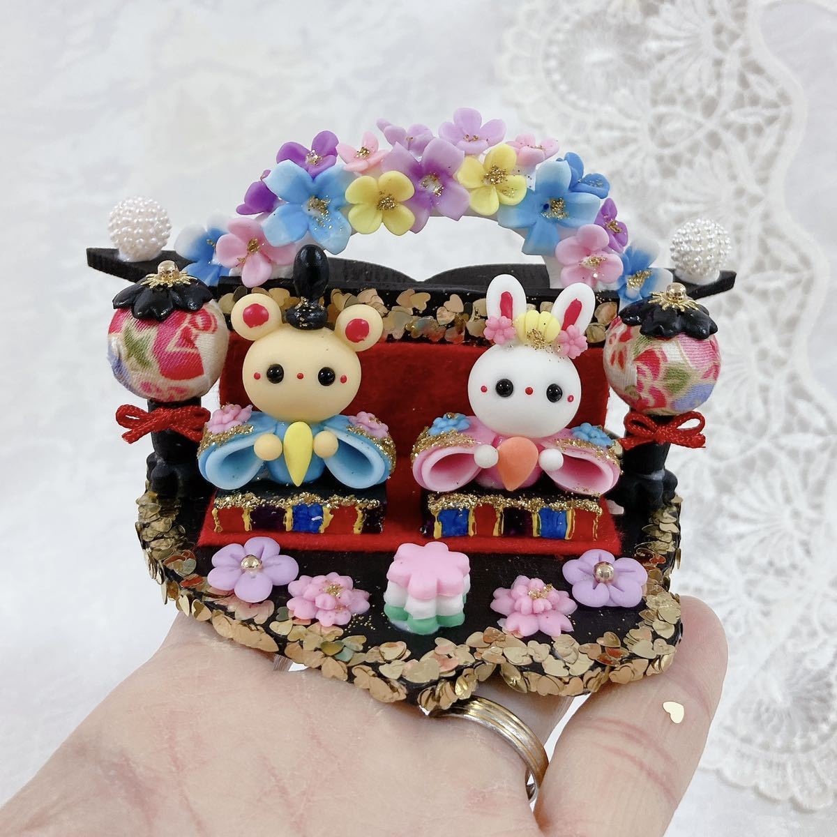 みい様 ご依頼 うさちゃんパネル生地 ハンドメイド 欲張ら