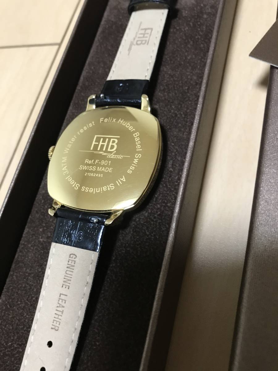 FHB スイス 17石手巻き FHB⁄手巻き⁄腕時計⁄スイス製⁄ゴールド