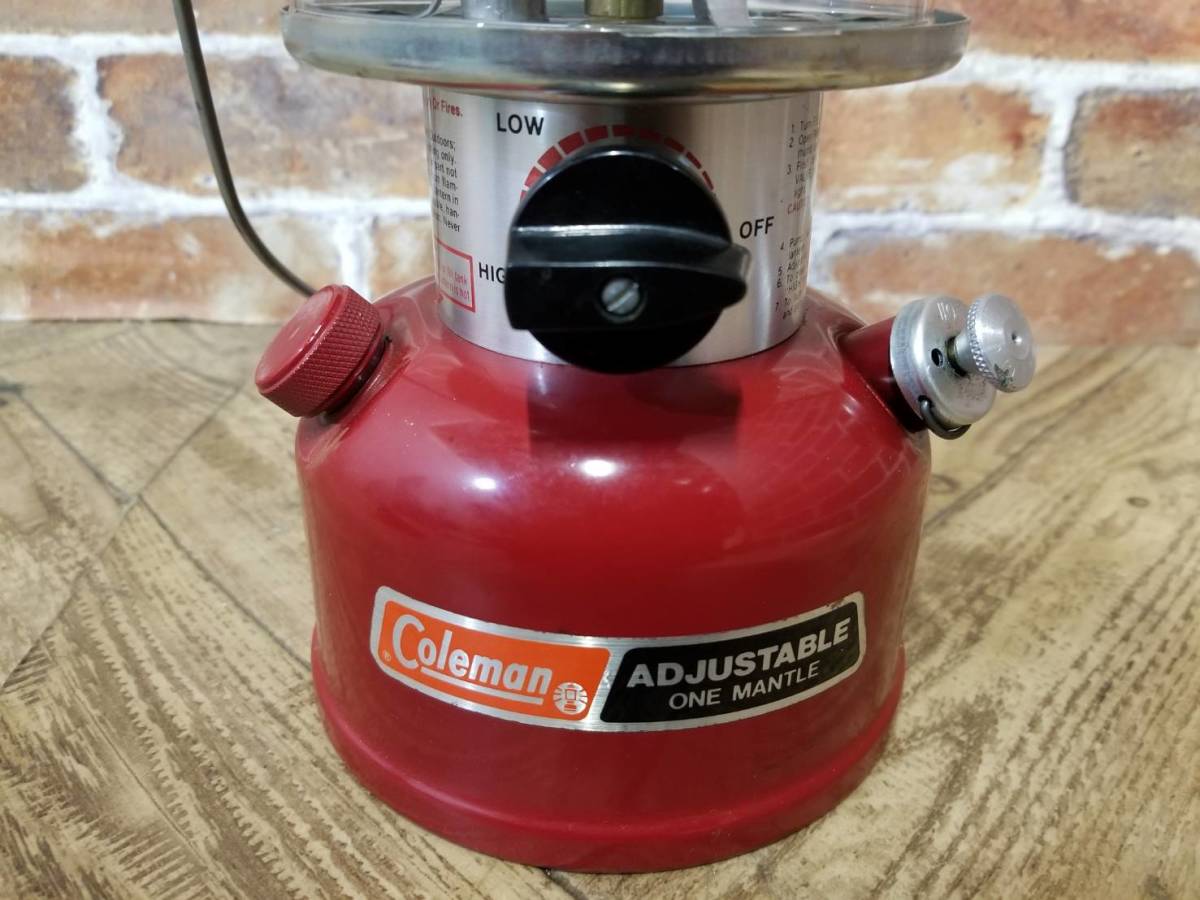 ヴィンテージ Coleman ランタン ワンマントル 89年3月 USA製 【公式通販】