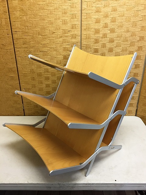 イタリア製 モダンデザイン◾️YCAMI社 木製プライウッド マガ