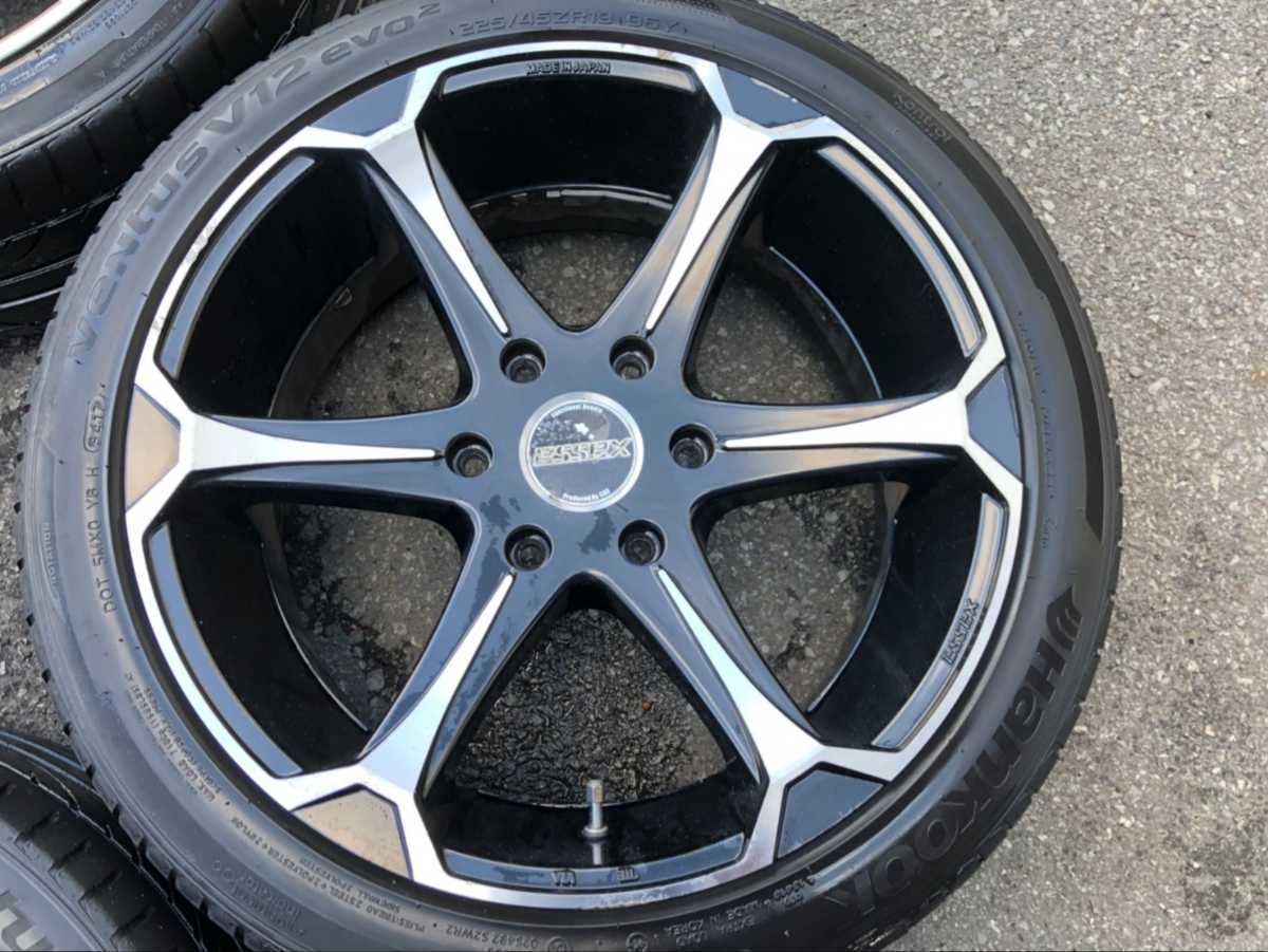 ESSEX エセックス 19インチ アルミホイール 8J OF+38 HB106.20 PCD139 