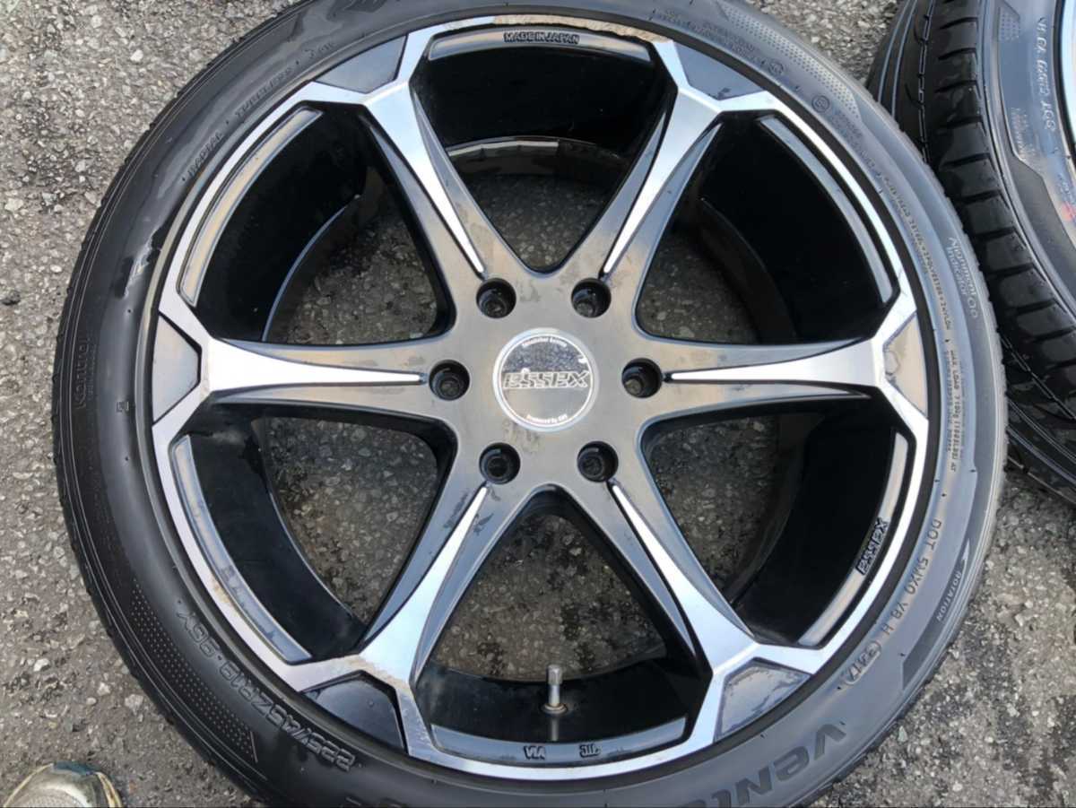 ESSEX エセックス 19インチ アルミホイール 8J OF+38 HB106.20 PCD139 