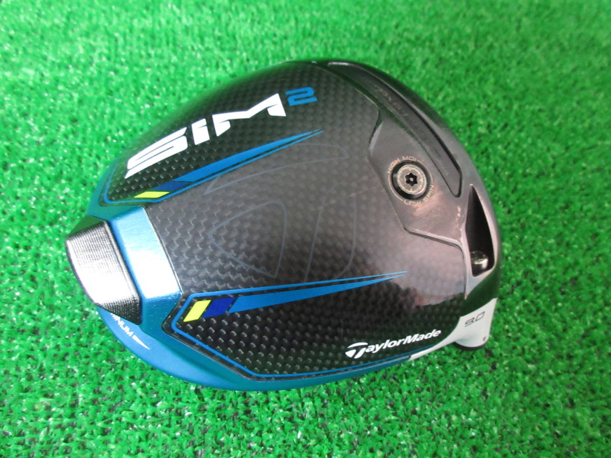 5818【TaylorMade】SIM2 1W 9度 ヘッド単品 日本仕様 ヘッドカバー付き