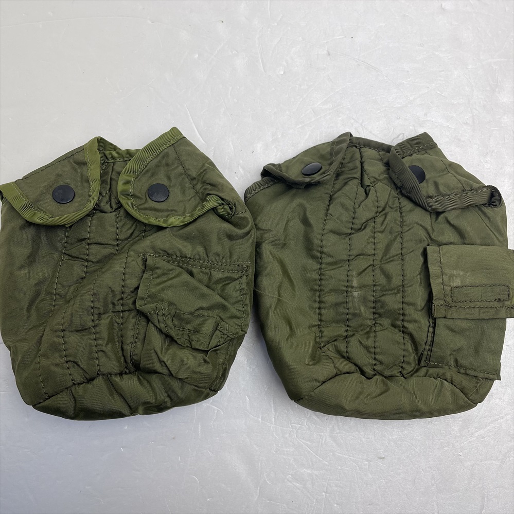 ベトナム戦争 アメリカ軍 M67 ナイロン キャンティーンカバー 2枚set