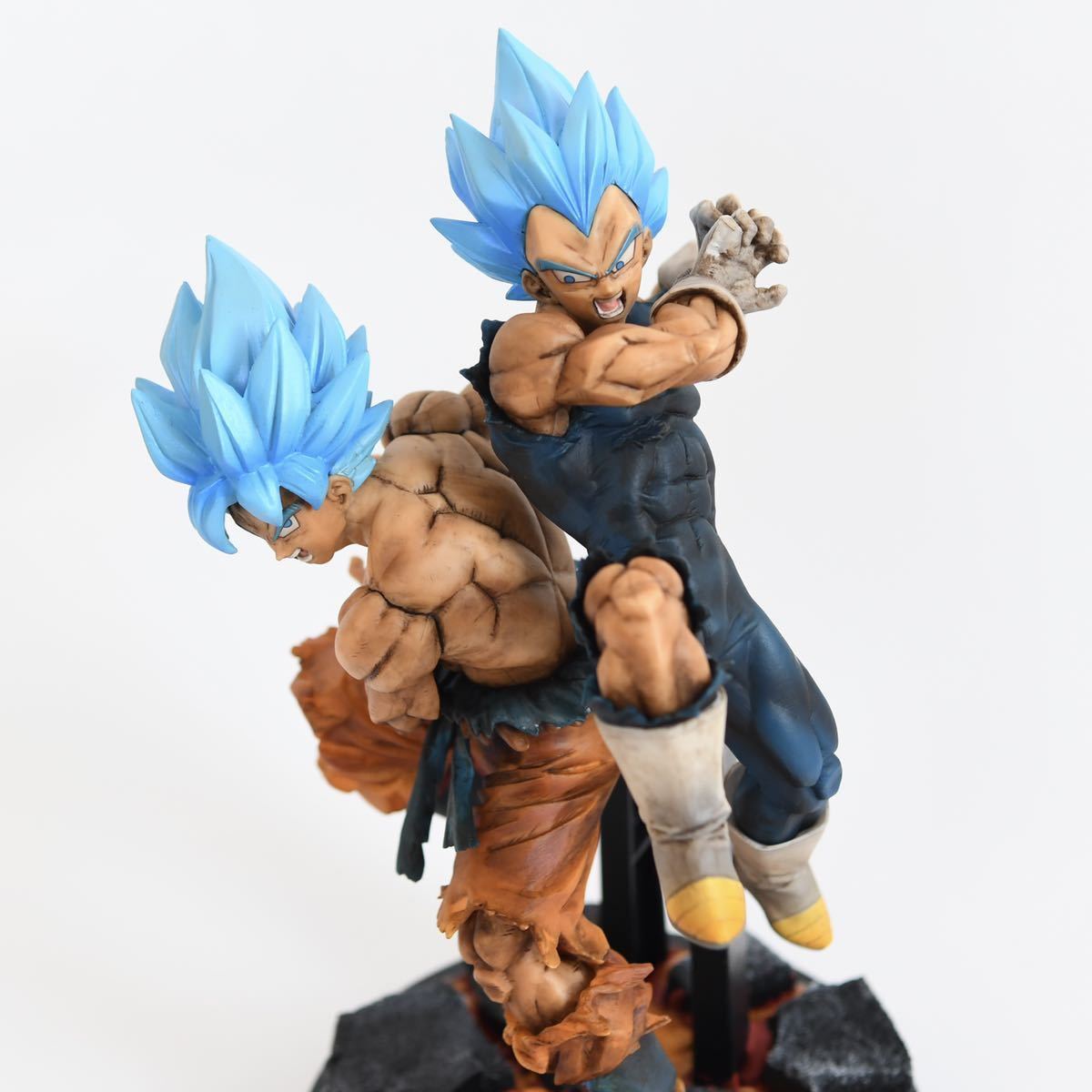 ドラゴンボール超 ブロリー 孫悟空 ベジータ フィギュア リペイント