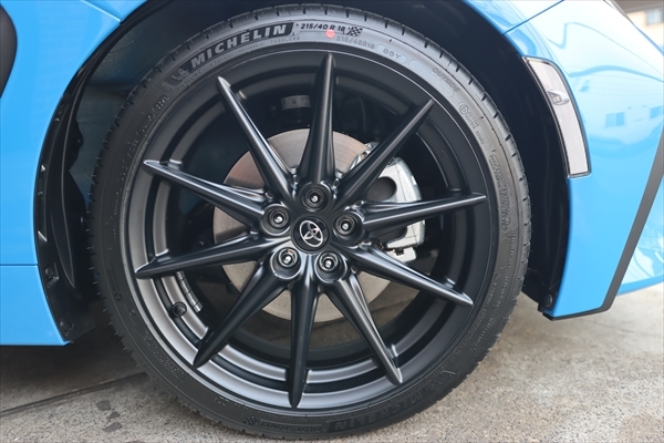 新車外し GR86 RZ 純正ホイール タイヤセット GR86 RZ 新車外し の