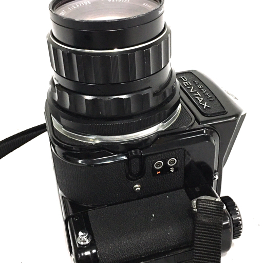 ASAHI PENTAX 6×7 Super-Multi-Coated TAKUMAR 6×7 1:2.4 105mm 中判カメラ ボディ レンズ アサヒペンタックス A3873 Super-Multi-Coated 6×7 PENTAX K3290OD 売切り F11323113