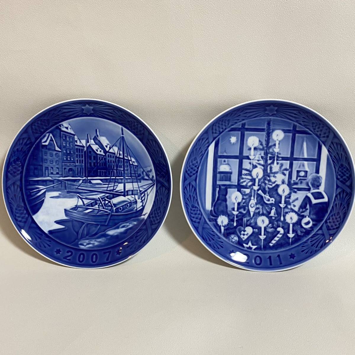 ROYAL COPENHAGEN ロイヤルコペンハーゲン イヤープレート 6枚 ROYAL COPENHAGEN ロイヤルコペンハーゲン イヤープレート 6枚