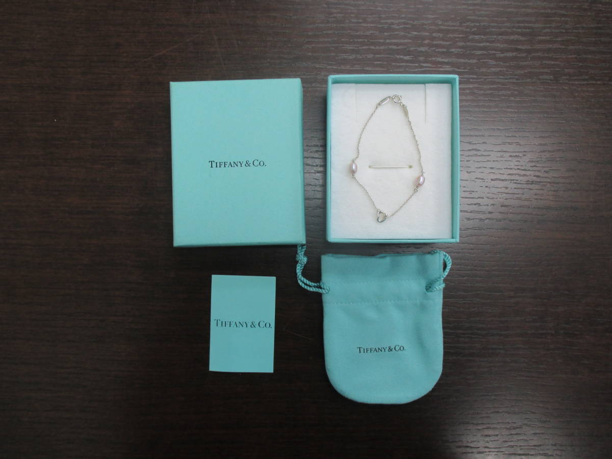 得価，新作登場 ブランド祭 アクセサリー祭 TIFFANY ティファニー ペレッティ ブレスレット シルバー 925 パール系 品(ブレスレット)｜売買されたオークション情報、yahooの商品情報をアーカイブ公開 - オーク ブレスレット