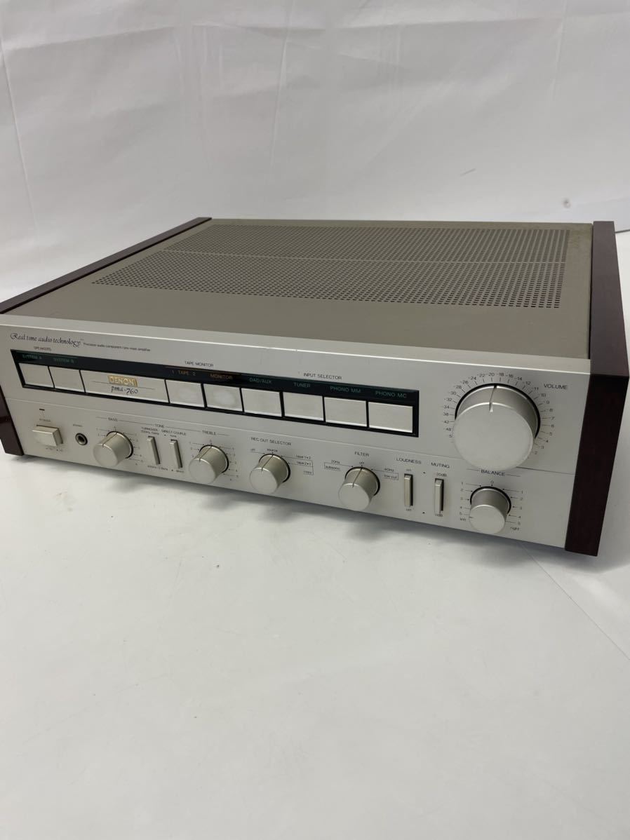 DENON デノン PMA-760 プリメインアンプ オーディオ機器 動作未確認　ジャンク DENON デノン プリメインアンプ デノン□■260109001J□■ ■□DENON Yahoo