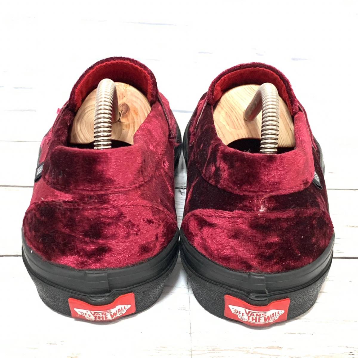 R723b VANS VELVET LOAFER バンズ ベロア ローファー 25.5cm V96VVT 
