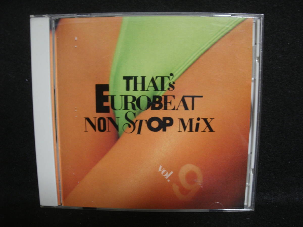 THAT'S EUROBEAT NON STOP MIX ★CD9枚セット★ That's Eurobeat～Nonstop Mix 1985～1988[2cd] 中古CD | ブックオフ