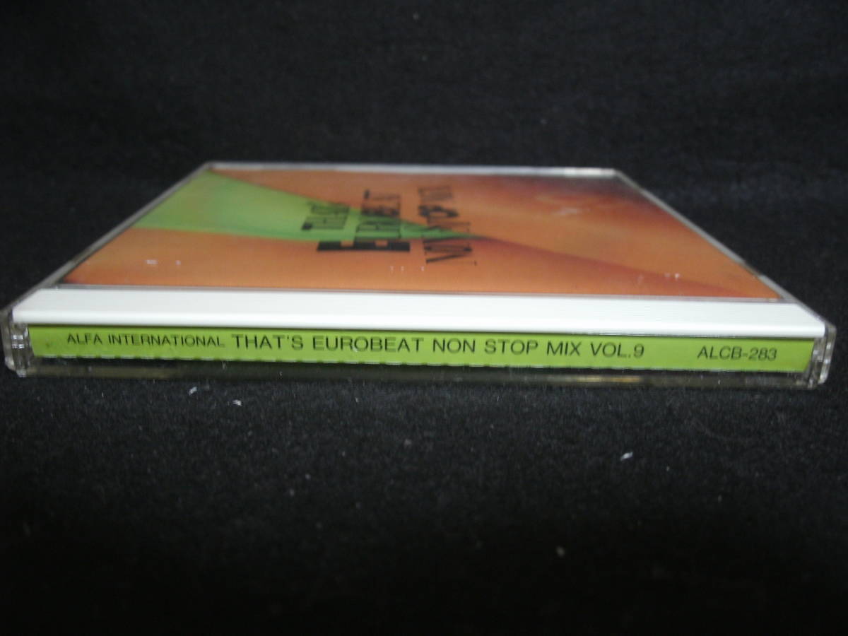 ☆同梱発送不可☆中古CD / THAT's EUROBEAT NON STOP MiX vol.9