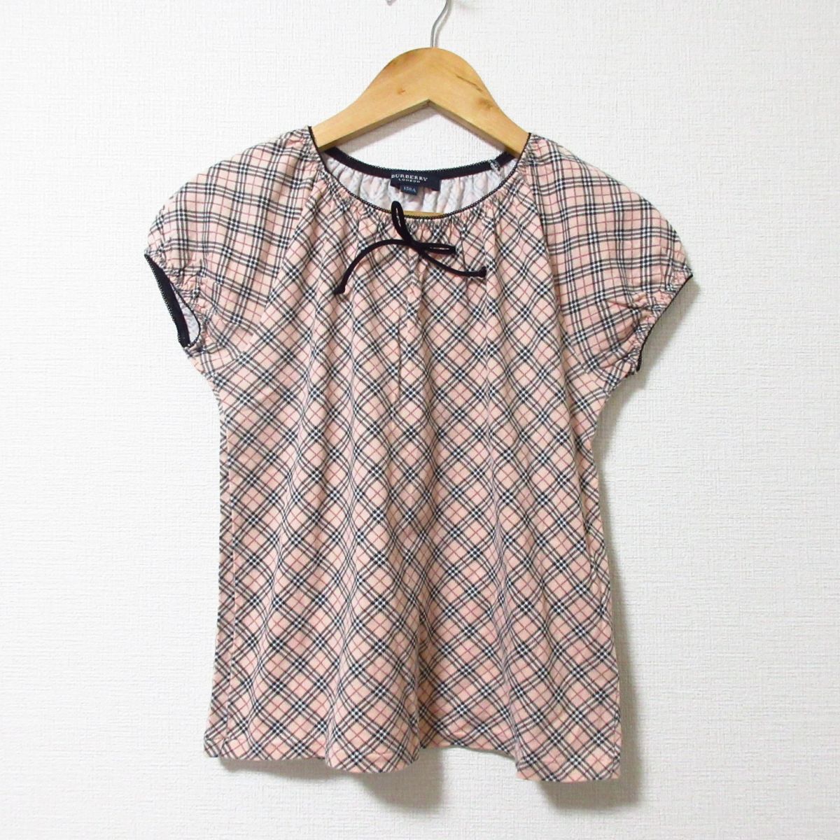 美品 Burberry London バーバリーロンドン キッズ ノバチェック柄 
