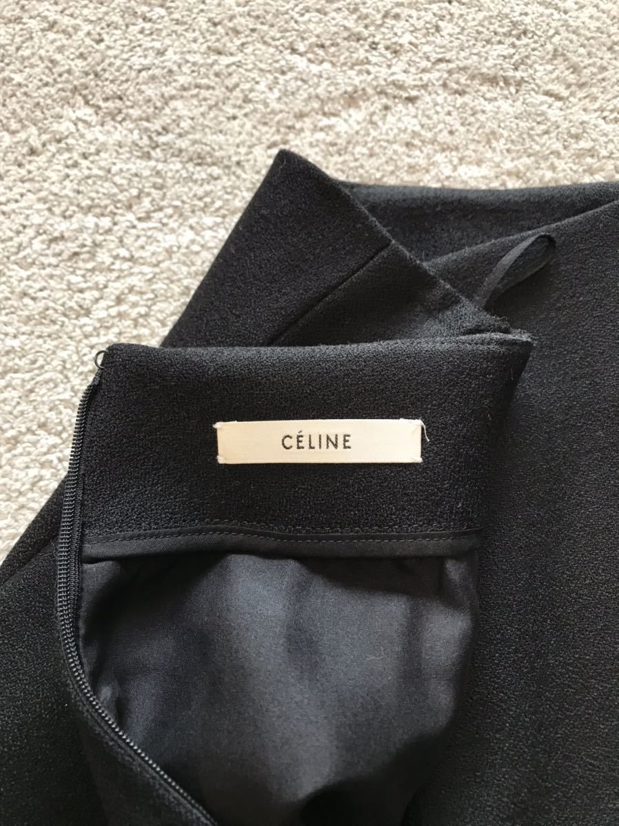 美品】セリーヌ CELINE ウールスカート オールドセリーヌ PHOEBE PHILO