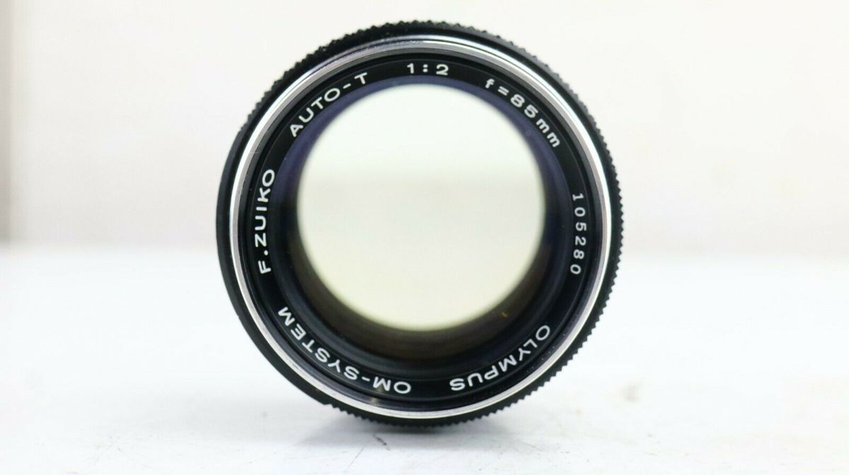 ☆OLYMPUS オリンパス OM-SYSTEM F ZUIKO AUTO-T 85mm f2 レンズ 