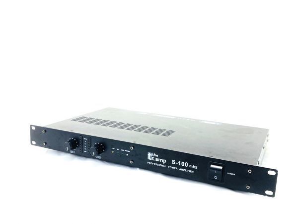 the t.amp トマン社 パワーアンプ 音響機器 アンプ S-100 mk2 通電確認済