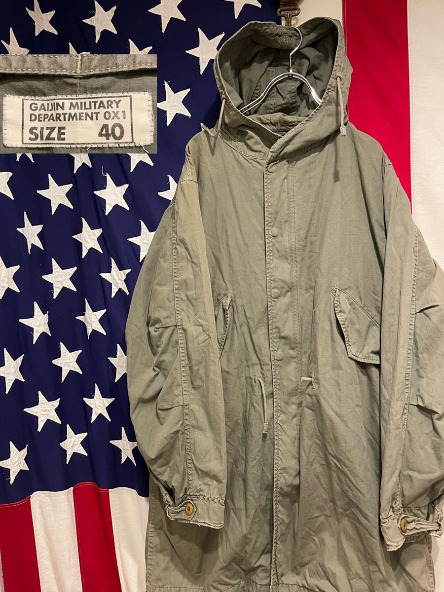 ☆GAIJIN MADE☆GAIJIN MILITARY DEPARTMENT OX1☆M-51☆ミリタリー 