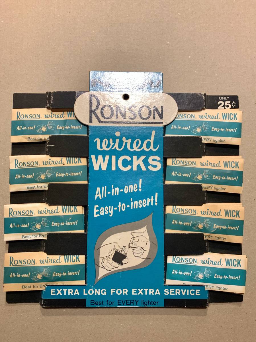Ronson Wick Vintage | eBay Etsy - sale for Lighter Wired Collectible Lighters Wicks on r&frasl;lighters