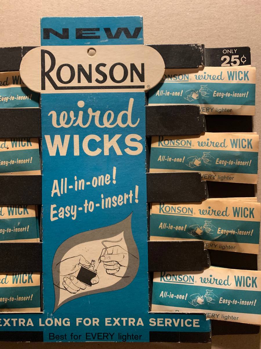 Ronson Wick Vintage | eBay Etsy - sale for Lighter Wired Collectible Lighters Wicks on r&frasl;lighters