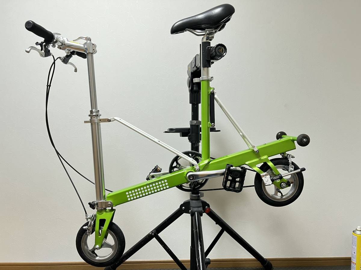 パシフィック CARRYME キャリーミー 折りたたみ自転車 グリーン(16 