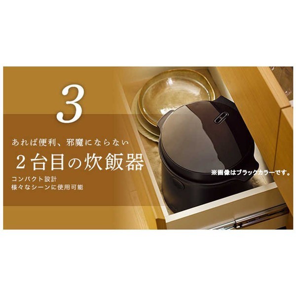 新品・送料無料】 LOCABO 糖質カット炊飯器 (2合まで糖質カット炊き 