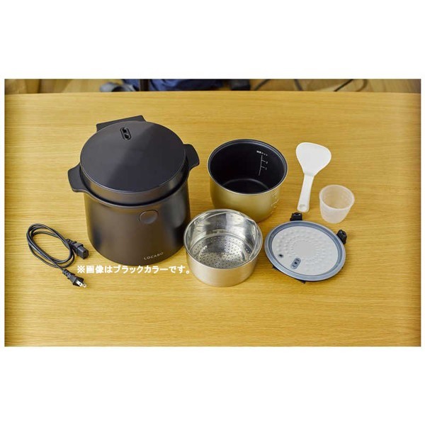 【新品・送料無料】 LOCABO 糖質カット炊飯器 (2合まで糖質カット炊き /通常炊き5合まで) JM-C20E-B ブラック 黒 糖質カット炊飯器 LOCABO (2合まで糖質カット炊き 糖質 ホワイト 2合まで糖