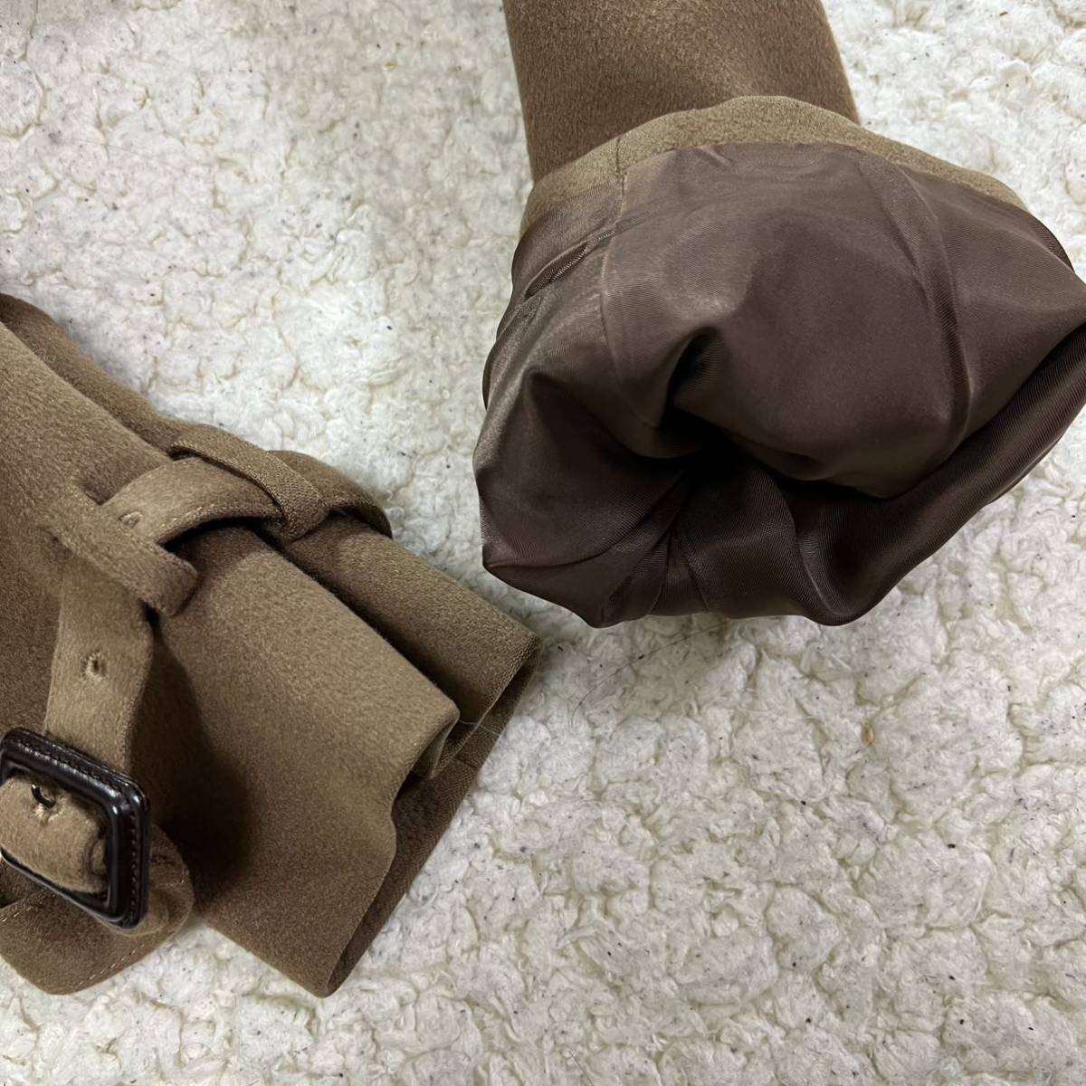 Paul ポールスミス Smith 希少モデル 比翼 ウールカシミヤ混 M 黒 無地 チェスターコート Collection SMITH PAUL コレクション 裏地プリント柄 レディース