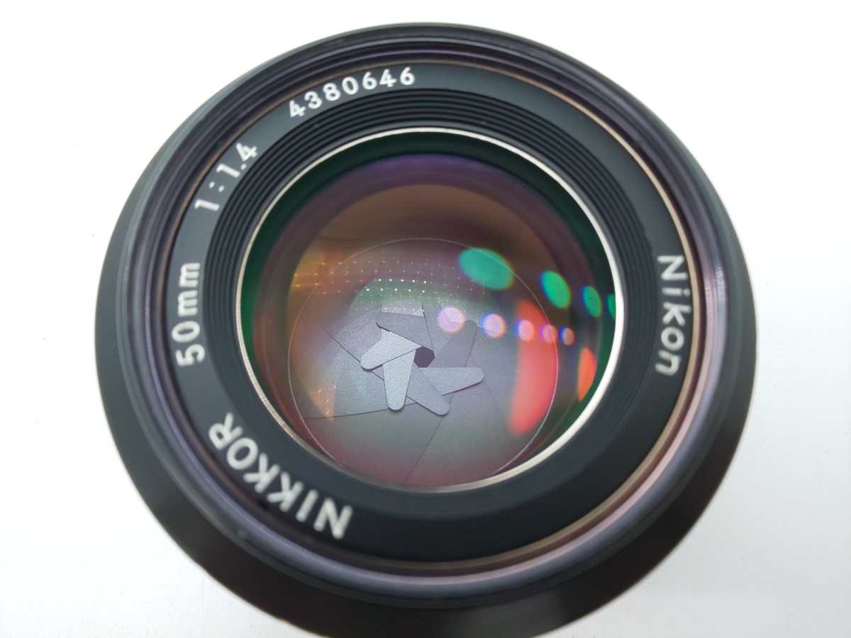 中古】Nikon NIKKOR 50mm F1.4 Ai ニコン 現状品 カビ 50mm Nikon F1.4 f