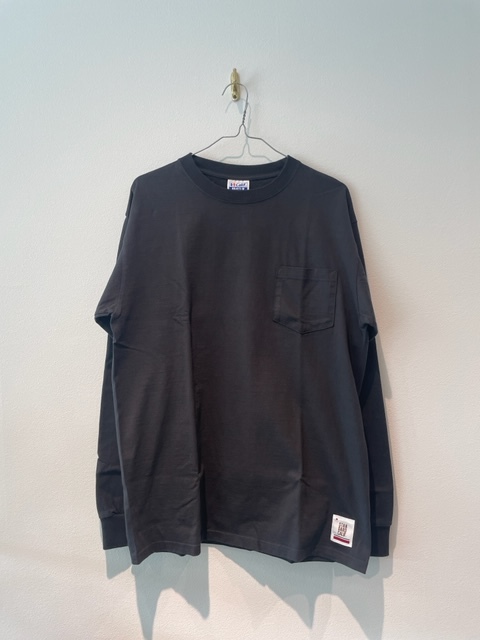 STANDARD CALIFORNIA（スタンダードカリフォルニア）SD Heavyweight Pocket Long Sleeve T　黒　Lサイズ