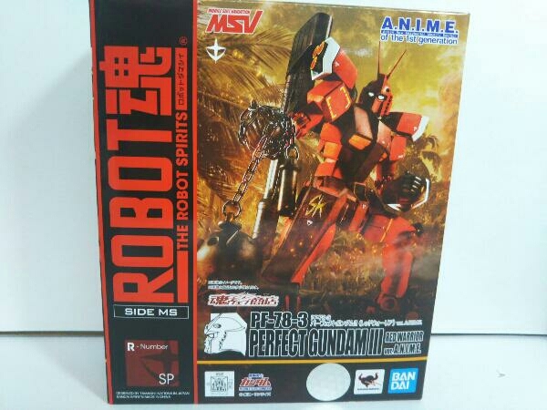 人気，定番 フィギュア ROBOT魂 ＜SIDE MS＞ PF-78-3 パーフェクトガンダムⅢ レッドウォーリア ver.A.N.I.M.E. 魂ウェブ商店限定(機動戦士ガンダム)｜売買されたオークション情報、yahooの商品情報をアーカイブ 機動戦士ガンダム