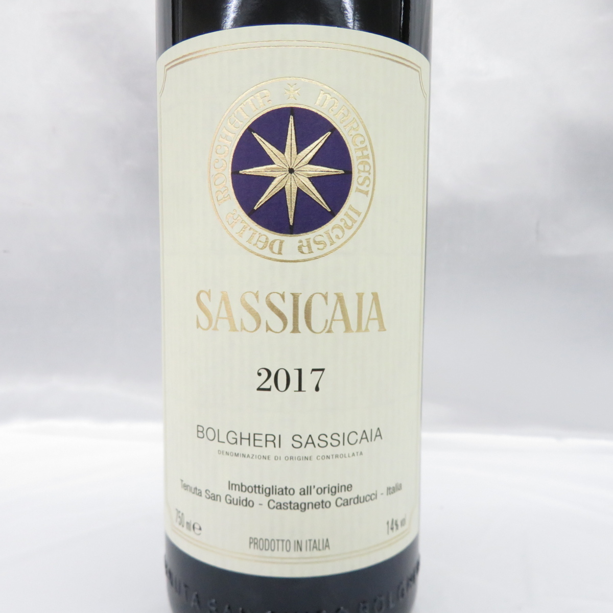未開栓】SASSICAIA サッシカイア 2017 赤 ワイン 750ml 14% 10926212