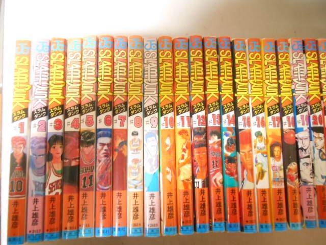 【セール，お買い得】 井上雄彦 スラムダンク 全31巻 バスケットがしたい 少年ジャンプ フルセット全巻完結 即発送可(全巻セット)｜売買されたオークション情報、yahooの商品情報をアーカイブ公開 - オークファン 全巻セット