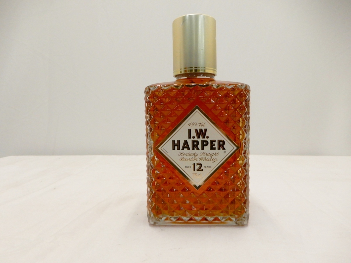 ☆未開栓☆ ウイスキー I.W.HARPER 12年 / モルト・グレーン / I.W.