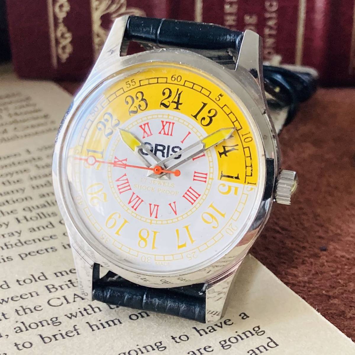 1円スタート カッコイイ 大 オリス Oris 手巻きメンズ腕時計 アンティークウォッチ 1970 Sビンテージ 35 黄色 Oh済a440 オリス 売買されたオークション情報 Yahooの商品情報をアーカイブ公開 オークファン Aucfan Com