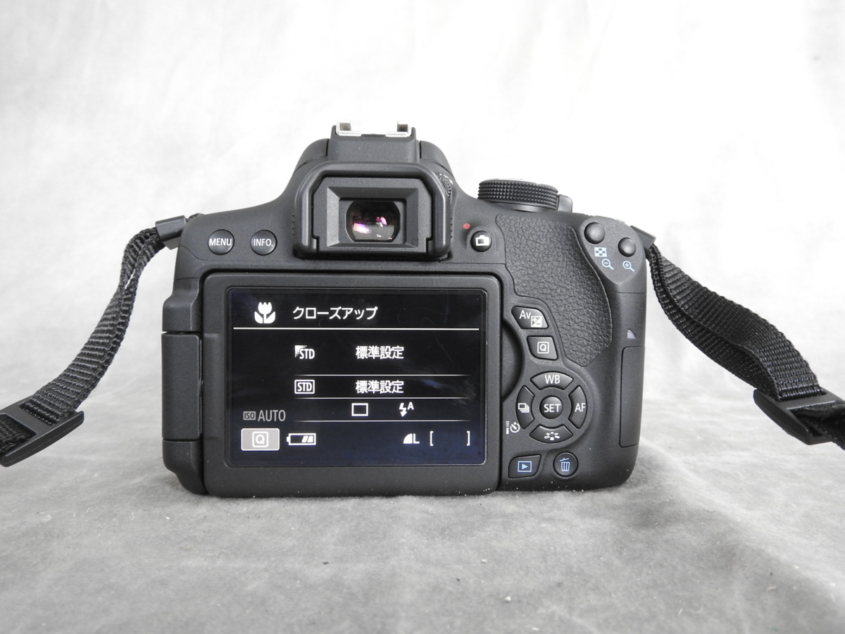 【神戸市有野店】Canon キャノン EOS Kiss X8i ダブルズームキット デジタル一眼レフカメラ ♪中古♪ EOS X8i ダブルズームキット 格安レンタル]CANON 箱あり キヤノン「EOS