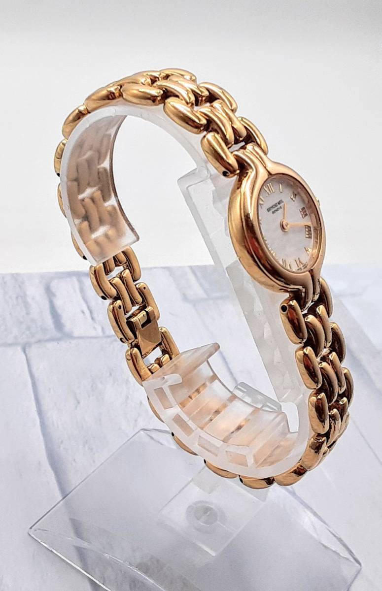 1000円【稼働品】☆レイモンドウィル RAYMOND WEIL Geneve クォーツ 