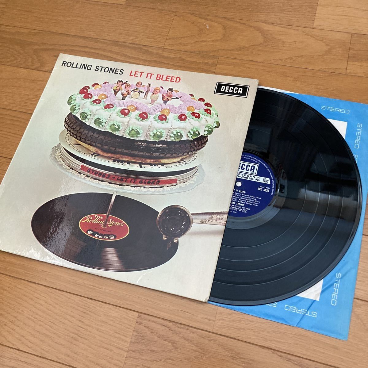 ROLLING STONES LET IT BLEED 英国オリジナルステレオ盤 レットイット 